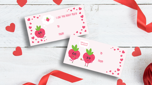 Valentine's Day YES!Berries Cards